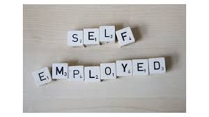 Self employed in Scrabble tiles